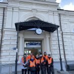 They came to Białystok to learn about work in their profession